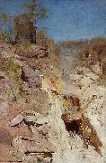 Fire On Arthur streeton